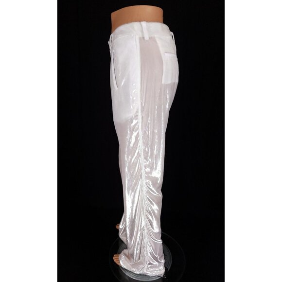 032c The Magic Pants Size 40 L Womens White Trousers $495 - Picture 6 of 16
